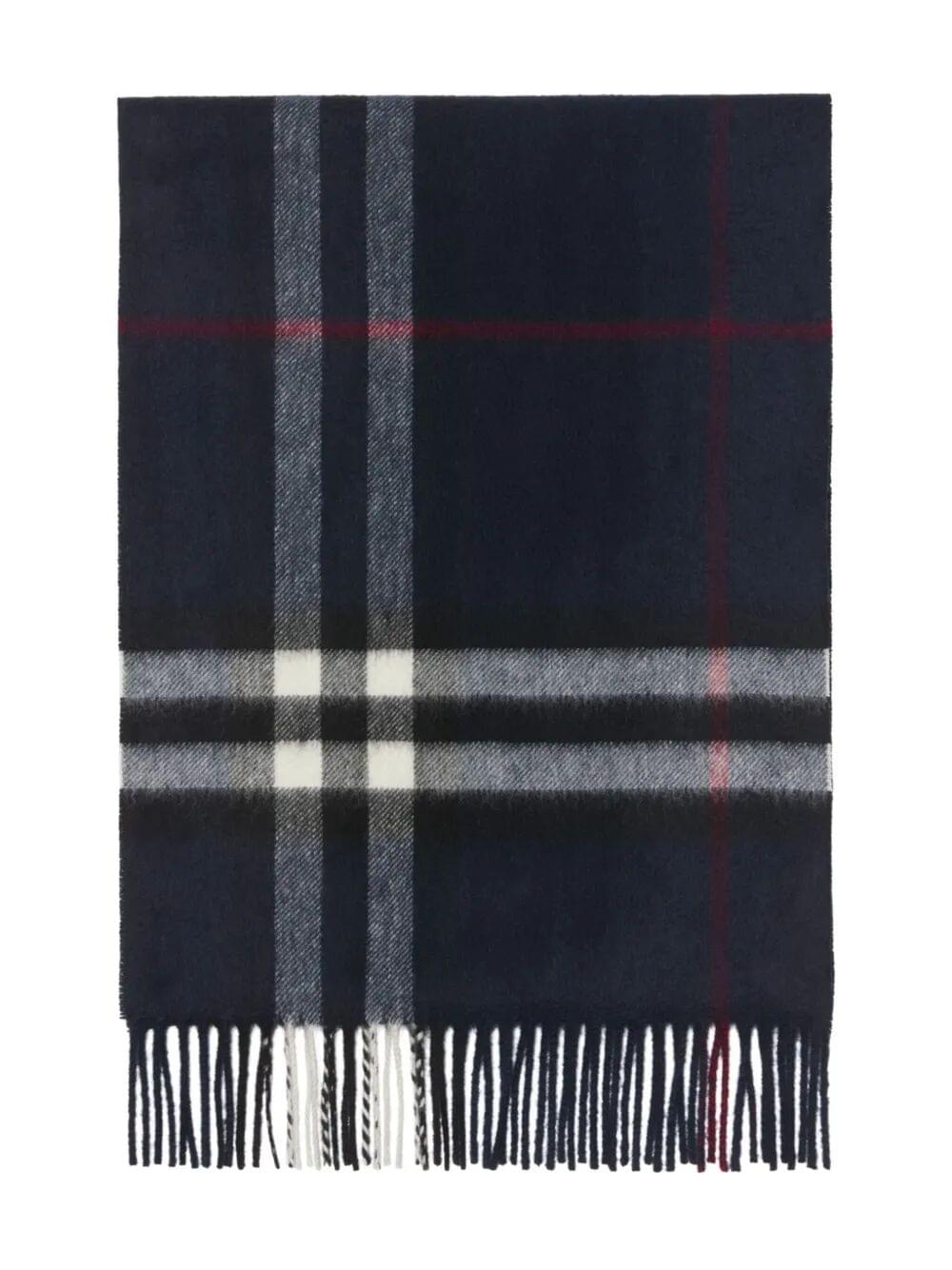 Burberry Women Giant Check Cashmere Scarf