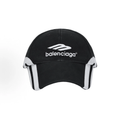 Balenciaga Side Graphic Logo Baseball Cap Unisex Black