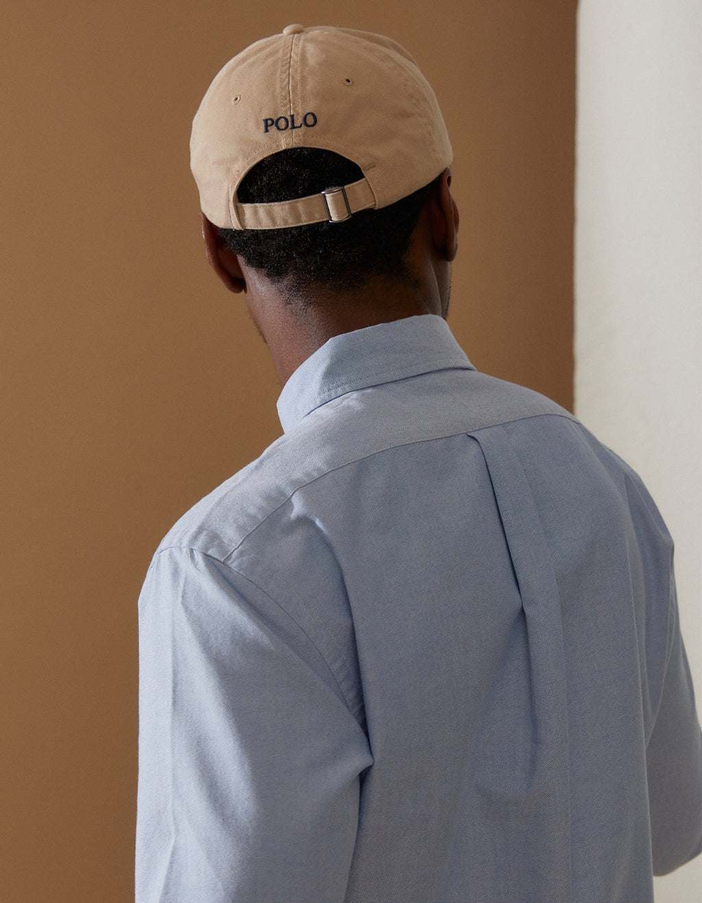Cotton Chino Ball Cap - Nubuck/Relay Blue